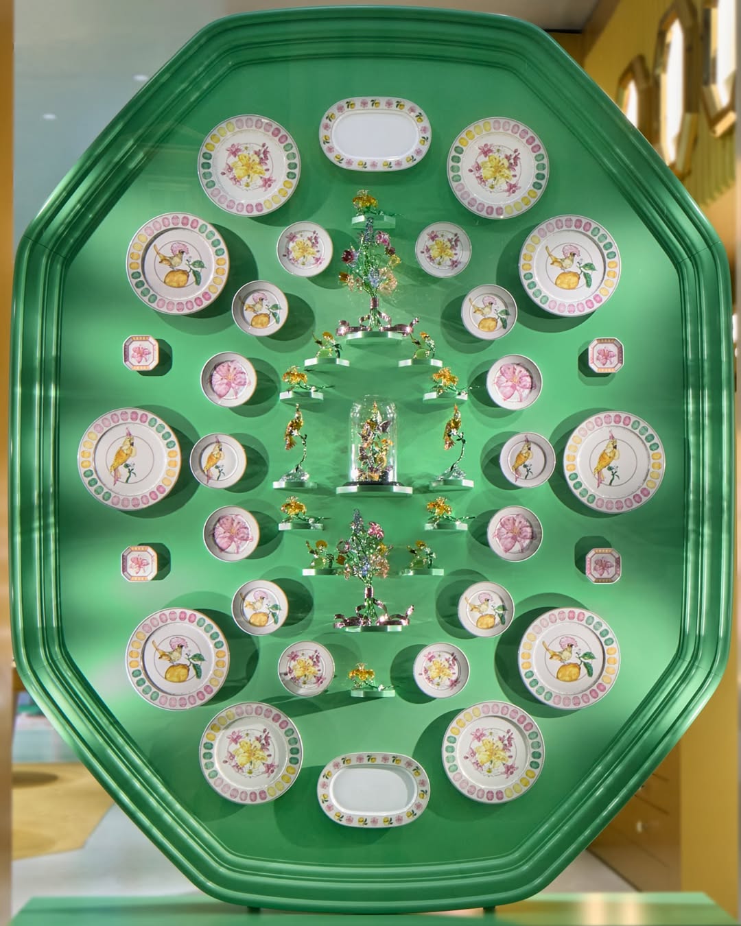 SWAROVSKI X ROSENTHAL Idyllia Marshmallow 12 Kişilik 51 Parça Porselen Yemek Takımı D’Maison 