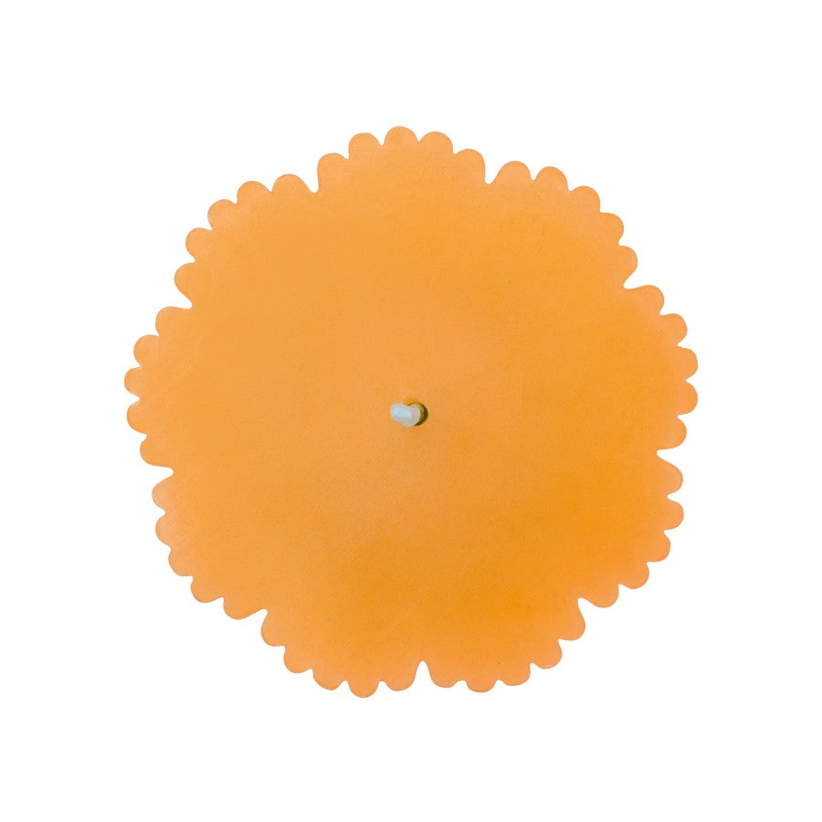 VILLEROY AND BOCH Fleur Turuncu Sütun Mum 15 cm D’Maison 