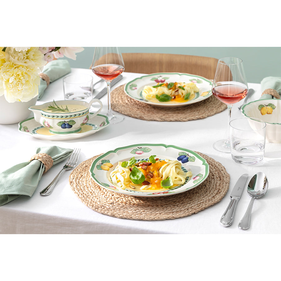 VILLEROY AND BOCH French Garden Fleurence Porselen 12 Kişilik 51 Parça Yemek Takımı D’Maison 
