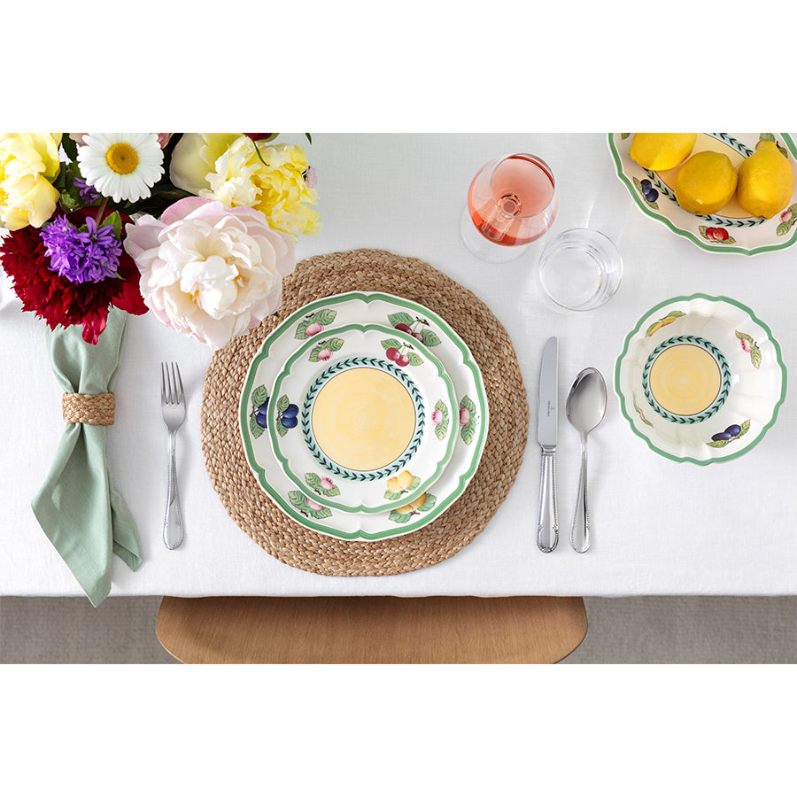 VILLEROY AND BOCH French Garden Fleurence Porselen 12 Kişilik 51 Parça Yemek Takımı D’Maison 