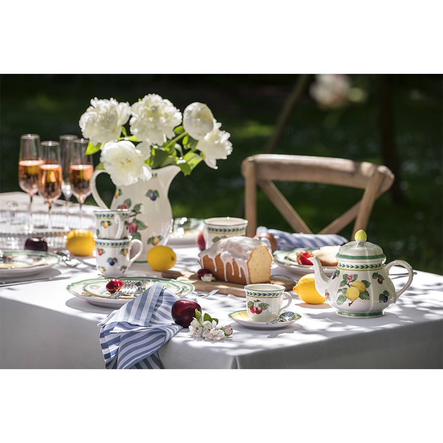 VILLEROY AND BOCH French Garden Fleurence Porselen 12 Kişilik 51 Parça Yemek Takımı D’Maison 