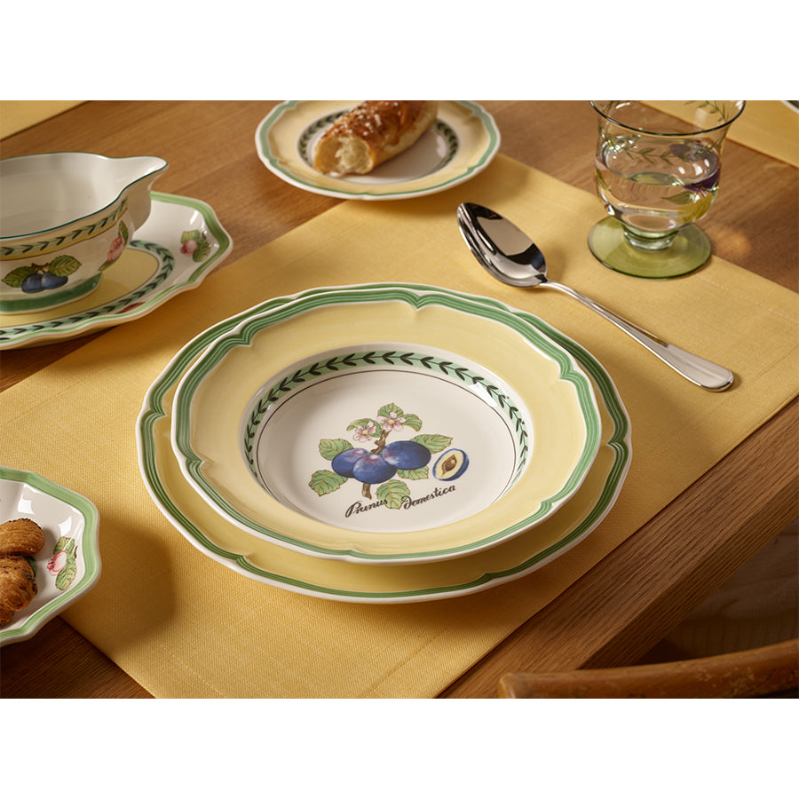 French Garden Valence Porselen 12 Kişilik 51 Parça Yemek Takımı