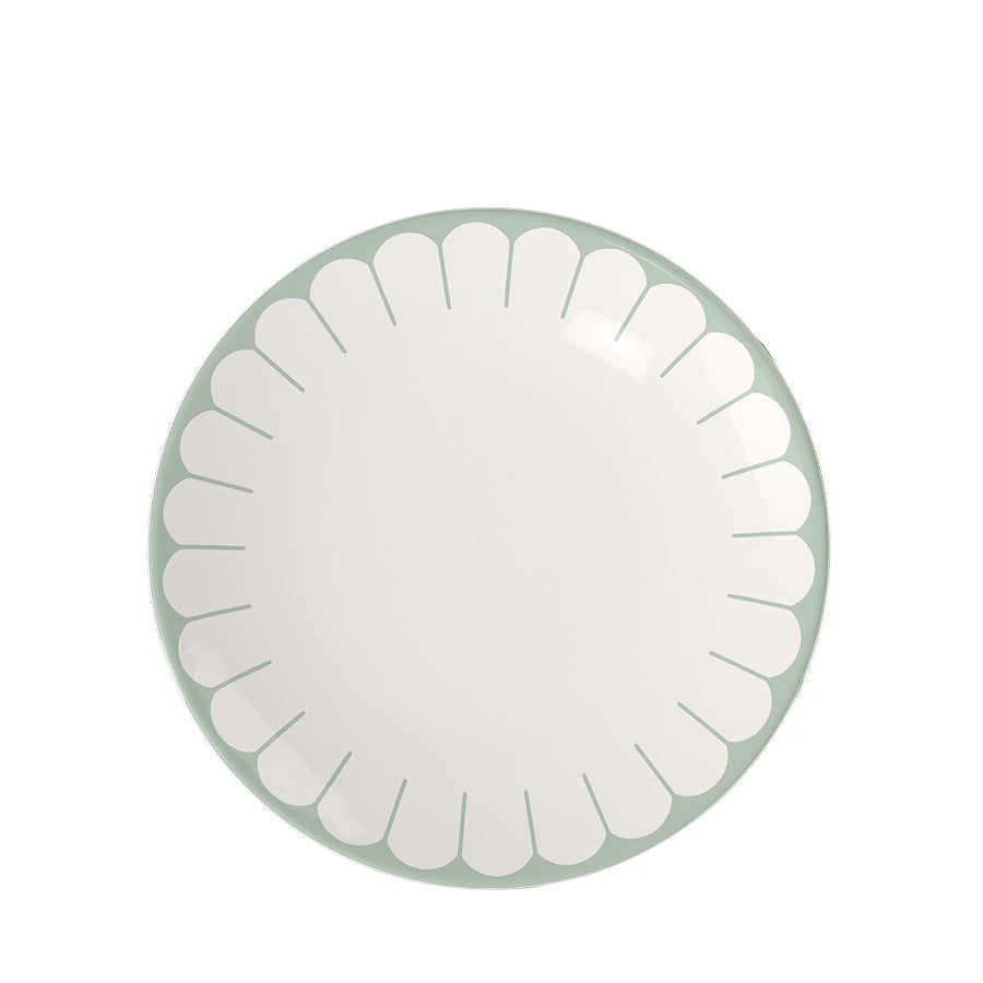 VILLEROY AND BOCH Fleur Vert Yeşil Porselen Yemek Tabağı 27 cm D’Maison 