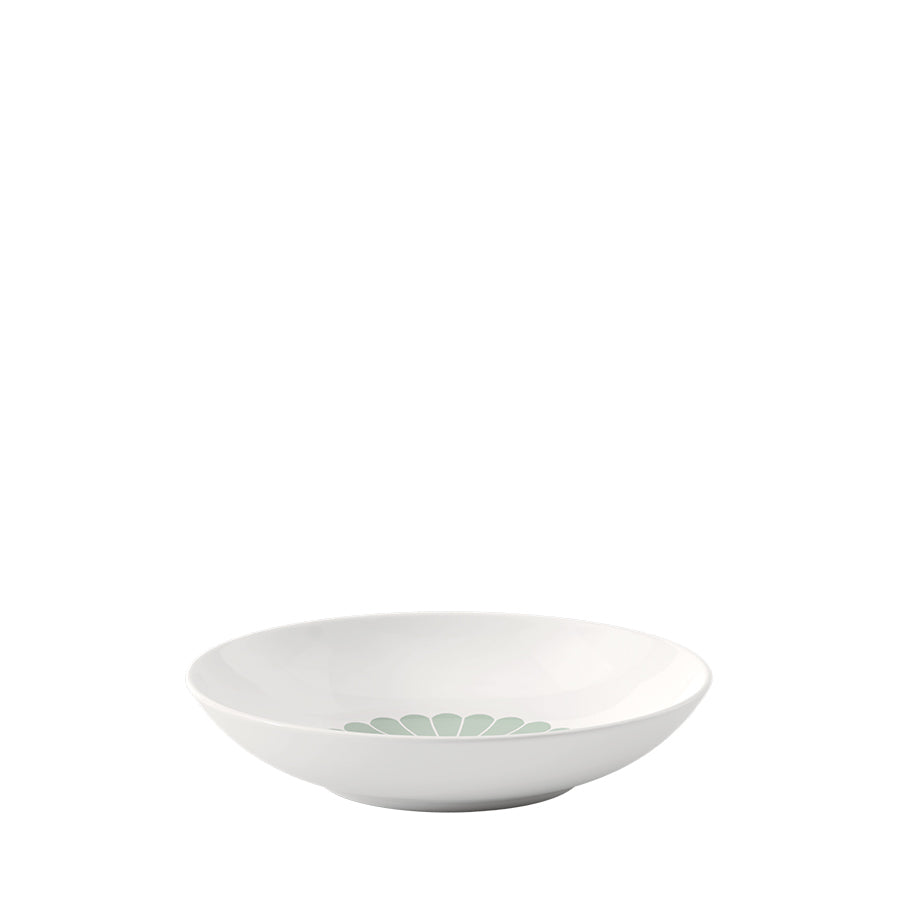 VILLEROY AND BOCH Fleur Vert Yeşil Porselen Çukur Tabak 24 cm D’Maison 