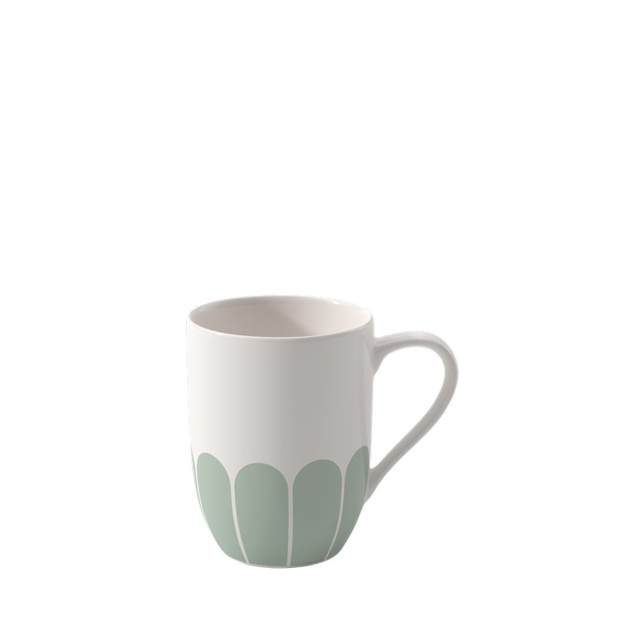 VILLEROY AND BOCH Fleur Vert Yeşil Porselen Kupa D’Maison 