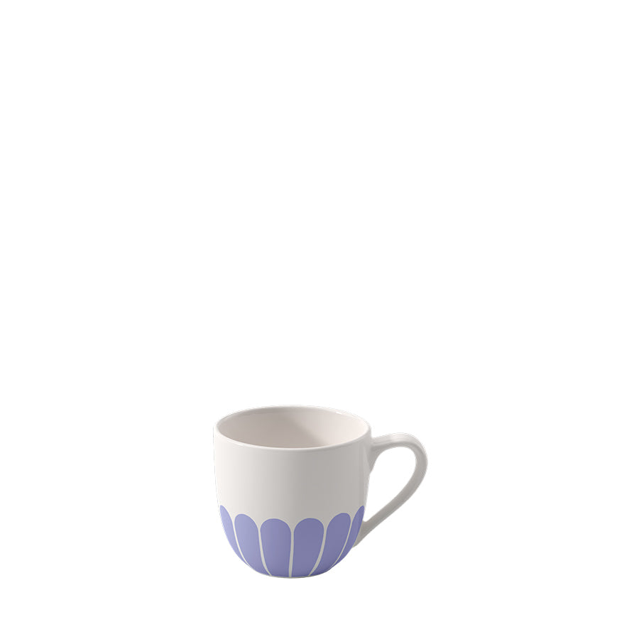 VILLEROY AND BOCH Fleur Bleu Mavi Porselen Türk Kahvesi Fincanı D’Maison 