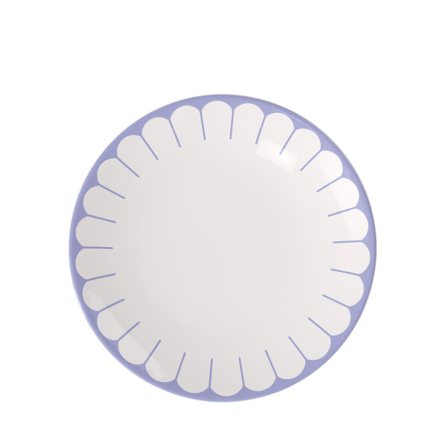 VILLEROY AND BOCH Fleur Bleu Mavi Porselen Yemek Tabağı 27 cm D’Maison 