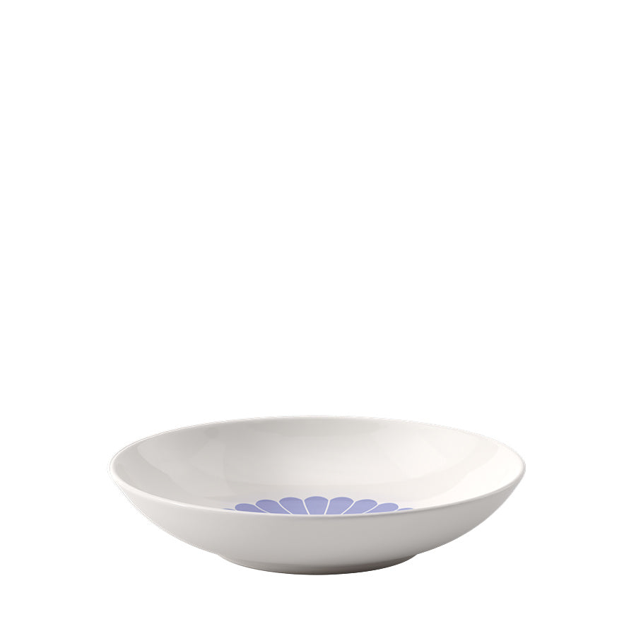 VILLEROY AND BOCH Fleur Bleu Mavi Porselen Çukur Tabak 24 cm D’Maison 
