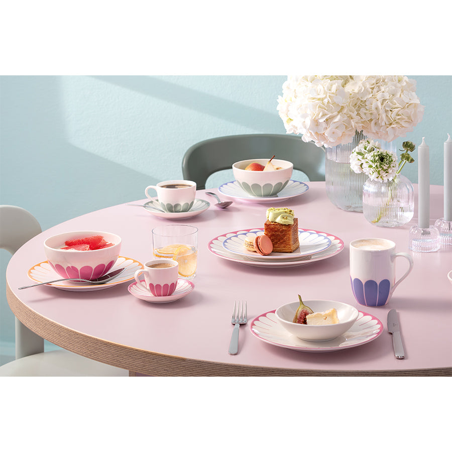 VILLEROY AND BOCH Fleur Bleu Mavi Porselen Kupa D’Maison 