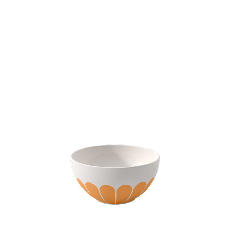 VILLEROY AND BOCH Fleur Soleil Turuncu Porselen Kase 14 cm D’Maison 
