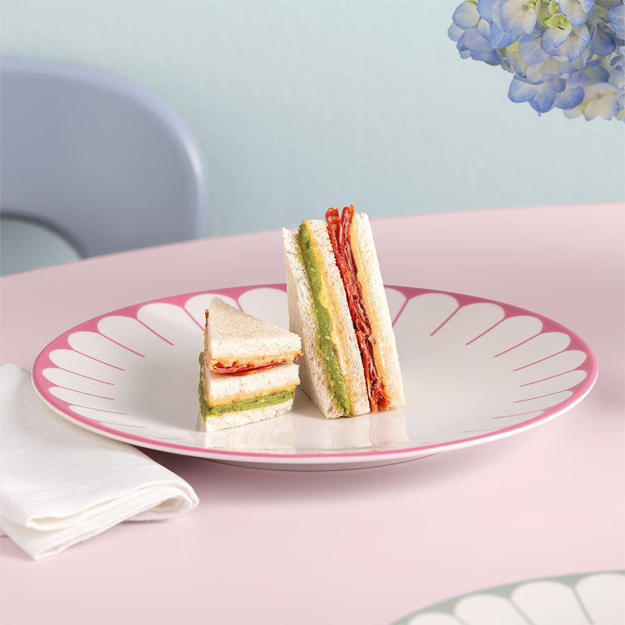 VILLEROY AND BOCH Fleur Cassis Pembe Porselen Yemek Tabağı 27 cm D’Maison 