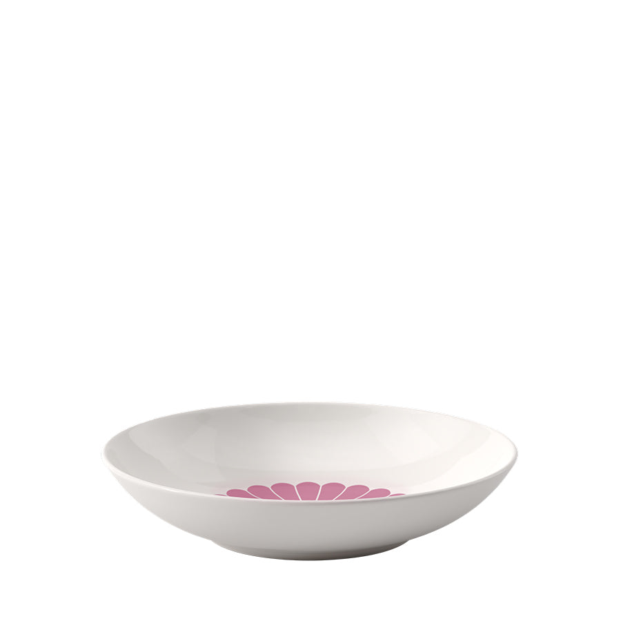 VILLEROY AND BOCH Fleur Cassis Pembe Porselen Çukur Tabak 24 cm D’Maison 