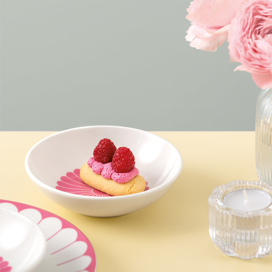 VILLEROY AND BOCH Fleur Cassis Pembe Porselen Kase 13 cm D’Maison 