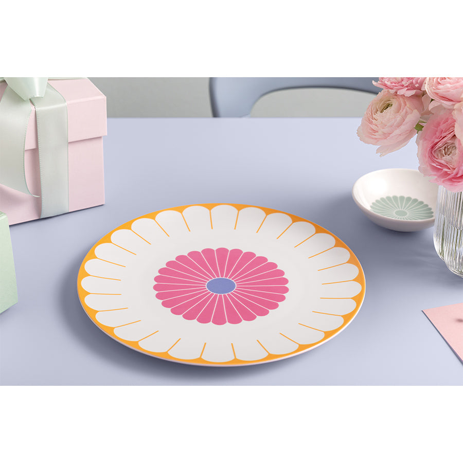 VILLEROY AND BOCH Fleur Couleur Renkli Porselen Servis Tabağı 32 cm D’Maison 