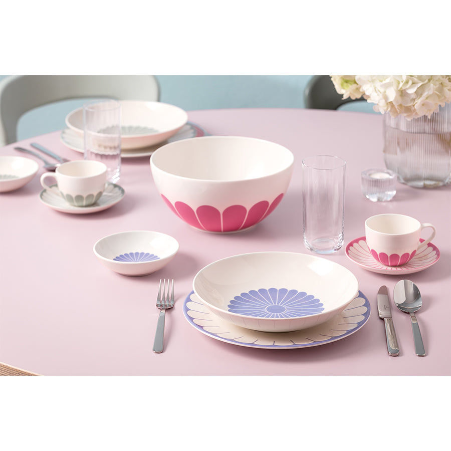 VILLEROY AND BOCH Fleur Couleur Renkli Porselen Servis Kasesi 2,5 L D’Maison 