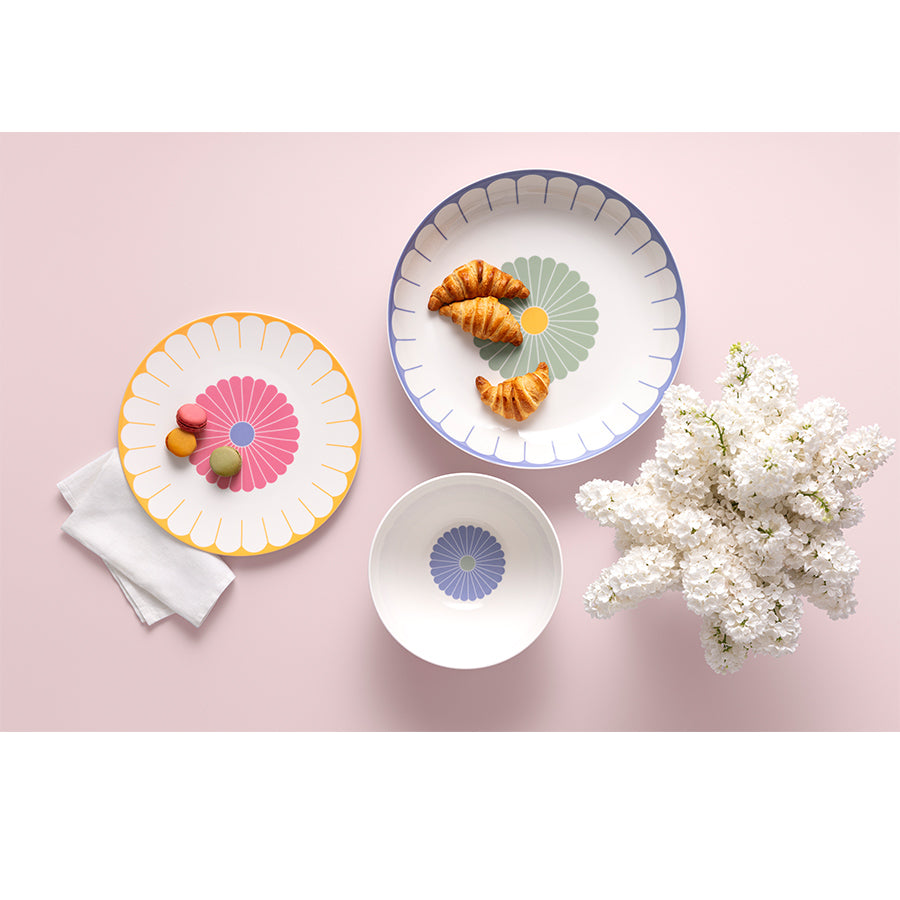 VILLEROY AND BOCH Fleur Couleur Renkli Porselen Servis Kasesi 2,5 L D’Maison 