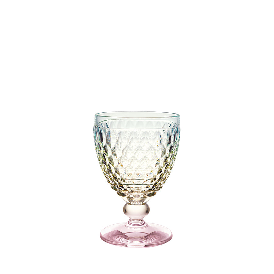 VILLEROY AND BOCH Boston Pearl Çok Renkli Kristal Beyaz Şarap Kadehi D’Maison 