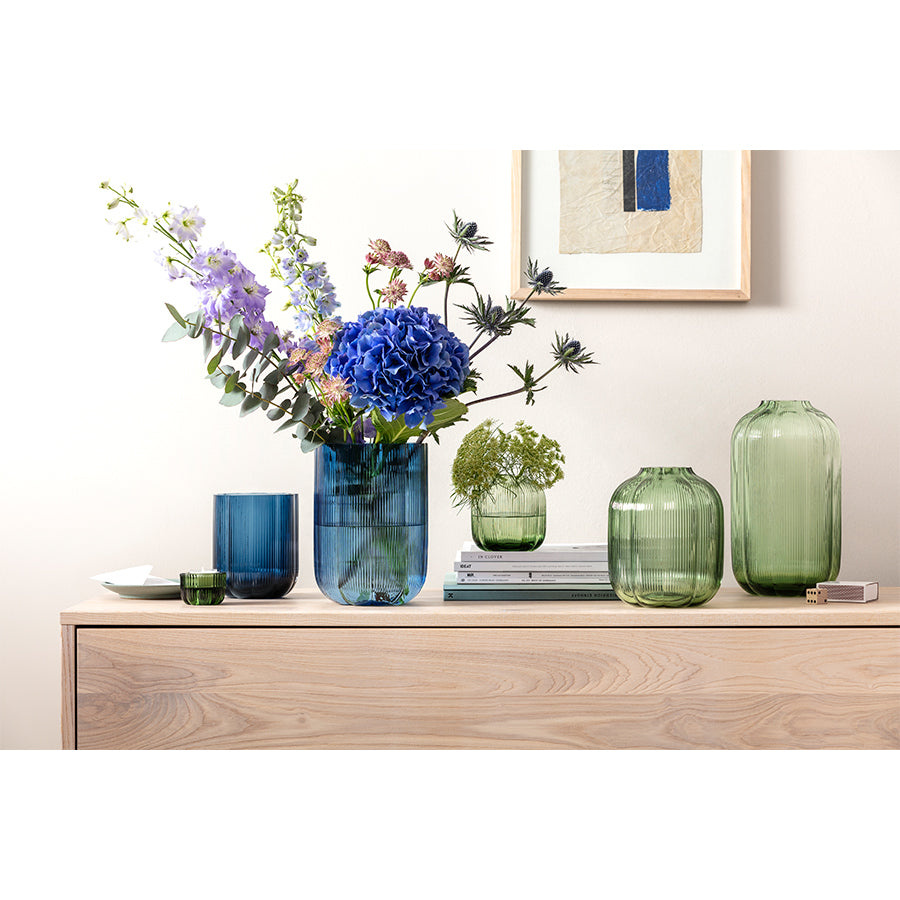 VILLEROY AND BOCH Fleur Mavi Vazo 15 cm D’Maison 