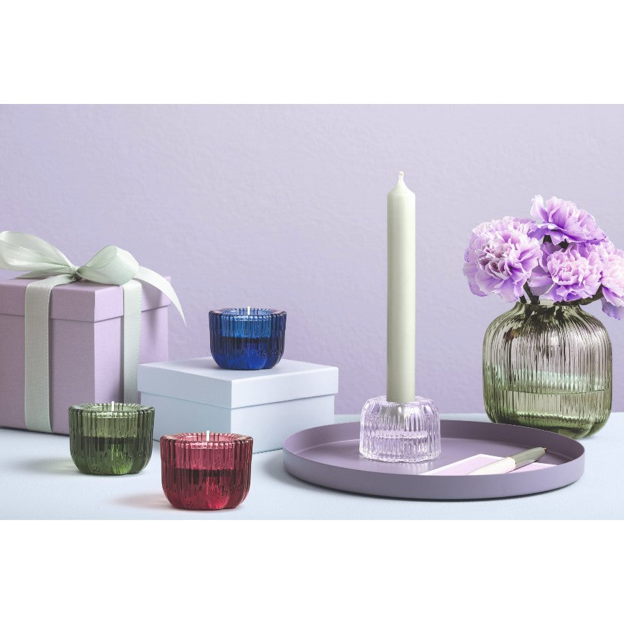 VILLEROY AND BOCH Fleur Pembe Cam Mumluk D’Maison 