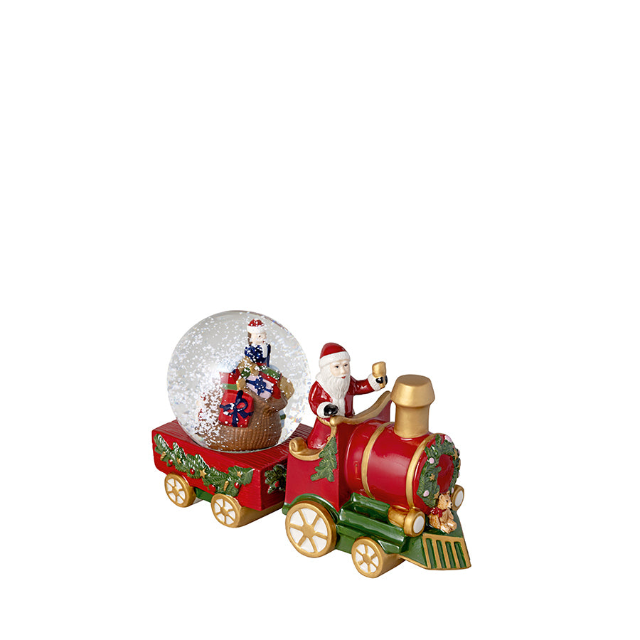 VILLEROY AND BOCH Christmas Toy's Yeni Yıl Treni Kar Küresi D’Maison 