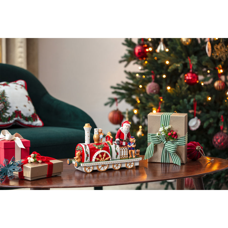 Christmas Toys Memory Yılbaşı Lokomotif Biblo 30 cm