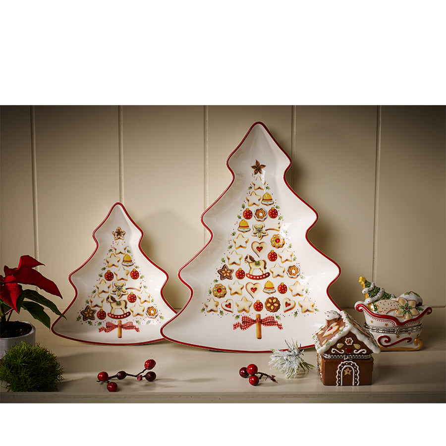 VILLEROY AND BOCH Winter Bakery Ağaç Servis Kasesi 26,5 cm D’Maison 