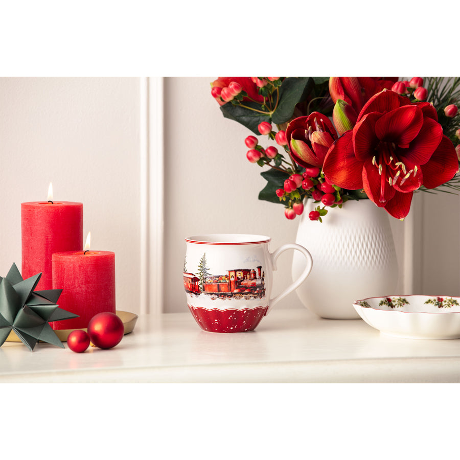 Annual Christmas Yılbaşı Temalı Porselen Kupa