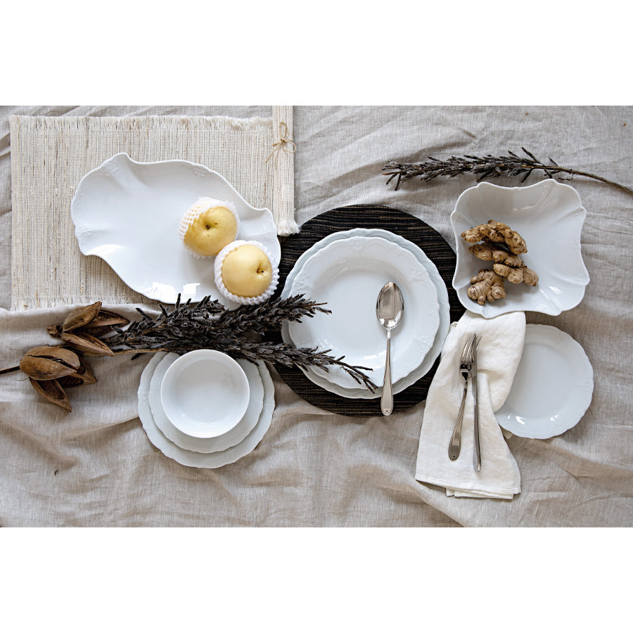 Baronesse White 12 Kişilik 51 Parça Porselen Yemek Takımı