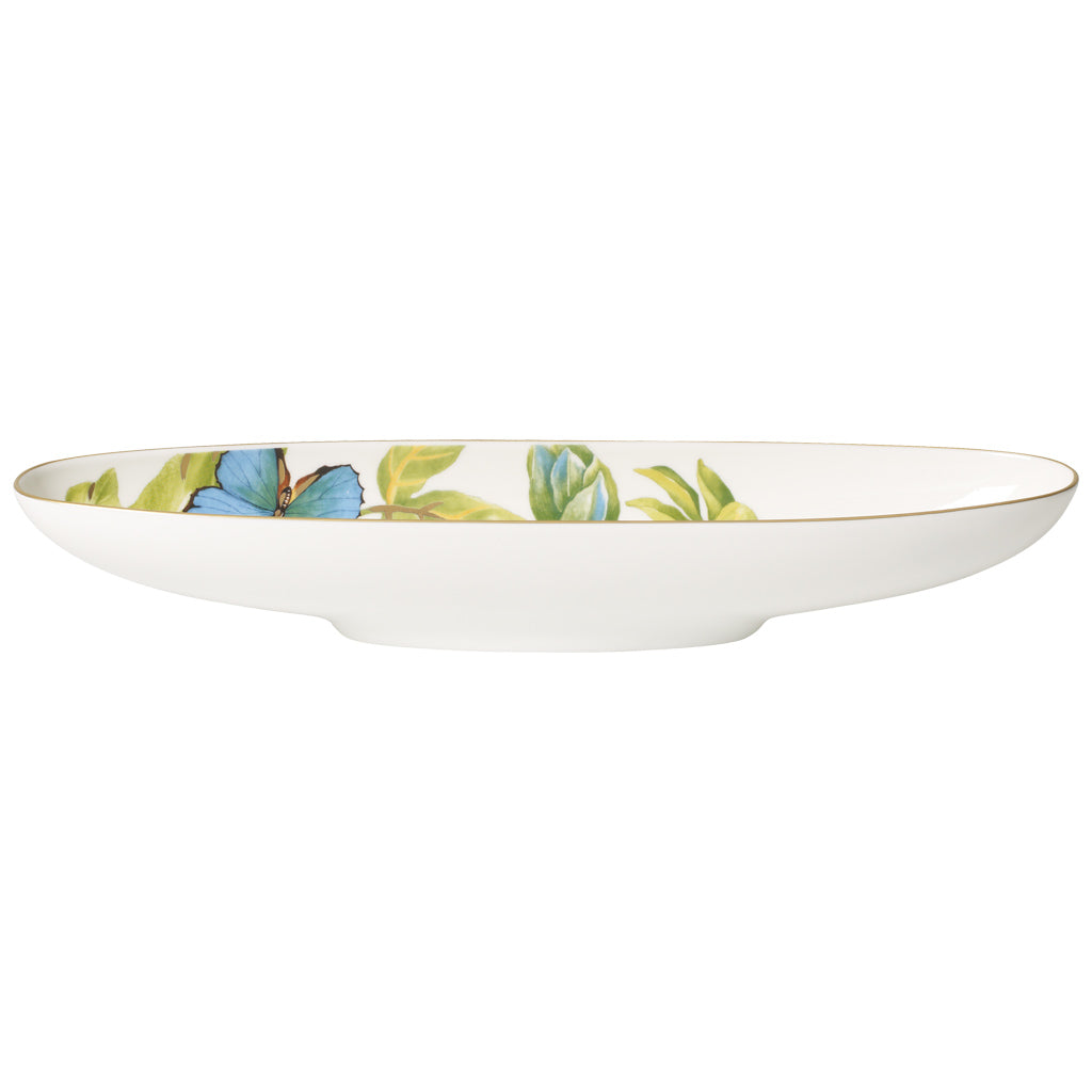 VILLEROY AND BOCH H Amazonia Tropik Desenli Oval Servis Kasesi 29 cm D’Maison 